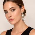 Sterling Silver Statement Earrings