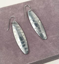 Sterling Silver Textured Earrings