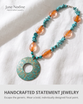 Bold and beautiful Pendant & Beads