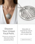 Pewter Shell Pendant