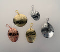 Brass Enhancer Pendants for Beads or Chains