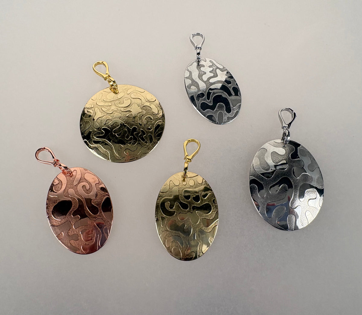 Brass Enhancer Pendants for Beads or Chains